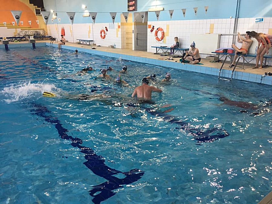 Hokej pod wodą Walenie Deep Battle 2019